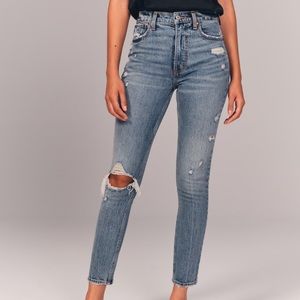 Abercrombie and fitch (kathleen post) skinny jeans